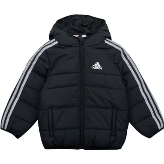 3-Stripes Padded Jacket Kids - Black - 11-12Y