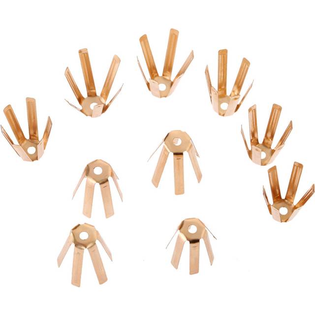 20Pcs Universal Brass Golf Adapter Spacer Shims Fit 0.350 Golf Shafts Shim Adapter Golfing Club Shafts Accessories