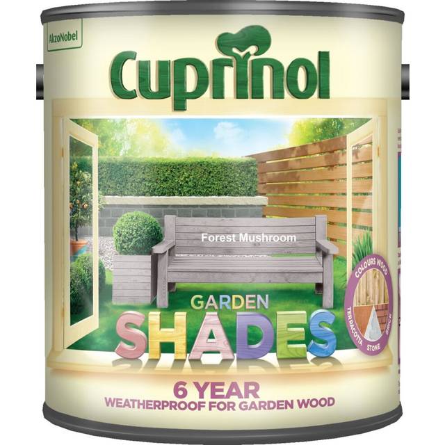 Twin Pack of Cuprinol Garden shades Forest Mushroom 2.5L