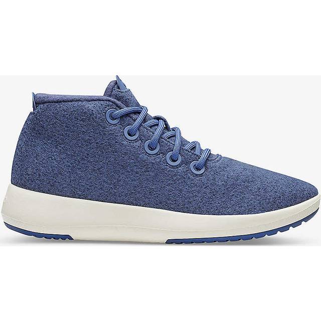 Allbirds Women's Wool Runner-up Mizzle, Sustainable Winter High-Top Shoe, Blue, Size 4