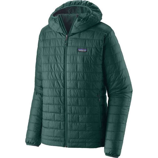 Patagonia Nano Puff Insulated Hoodie - Conifer Green - L