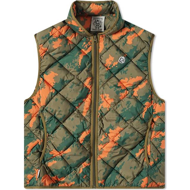 CAMO LIGHTWEIGHT VEST - GREEN, XXL