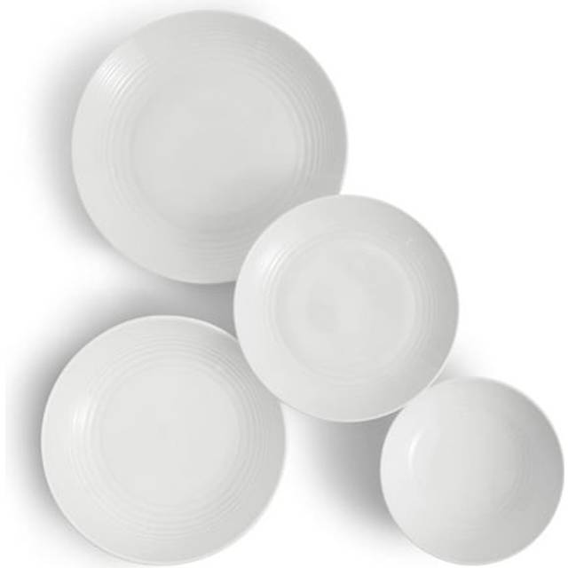 Royal Doulton, Gordon Ramsay Maze - Stoneware Dinnerware - Set of 16 - White (16)