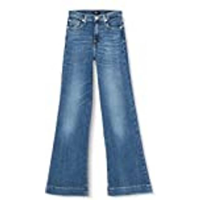 High-Waisted Denims with Two-Toned Detail size 29 (29)