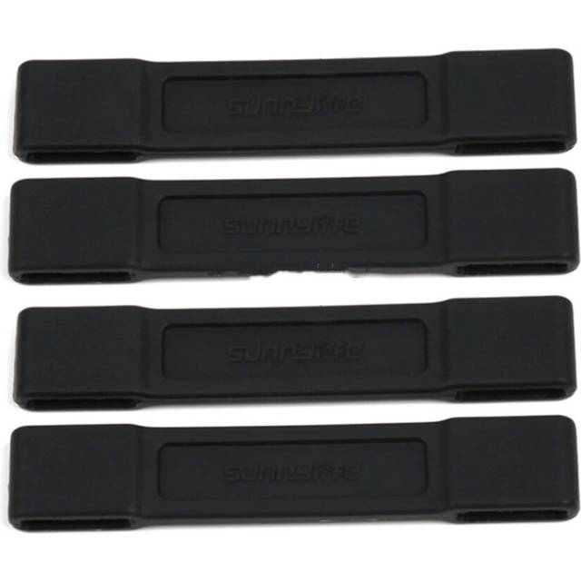 4 PCS Blade Holder Silicone Fixed Propeller Fixer Guard for DJI Mavic AIR(Black)