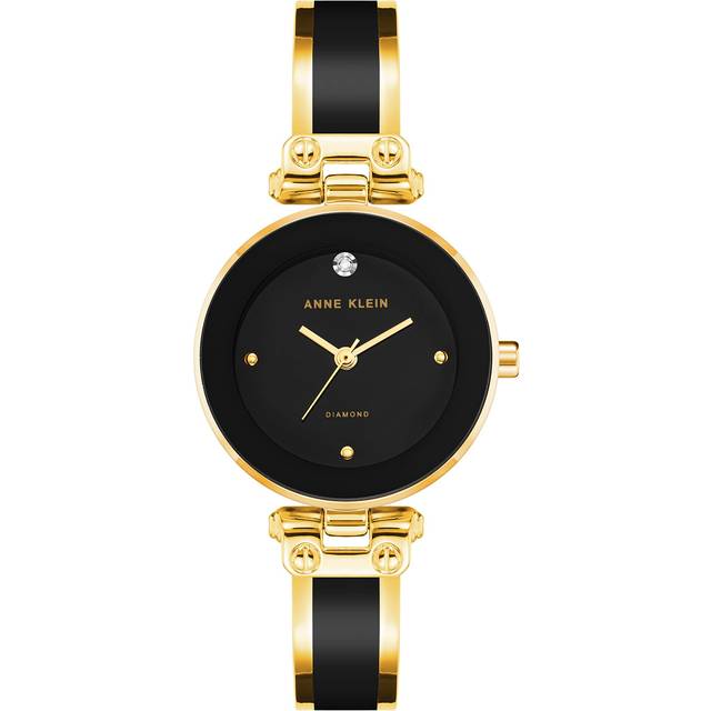 Anne Klein Women&#39;s Genuine Diamond Dial Bangle Watch