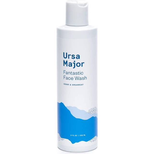 Ursa Major Fantastic Face Wash | Natural, Vegan & Cruelty Free | Daily Foaming Facial Cleanser for Men & Women | 8 ounces