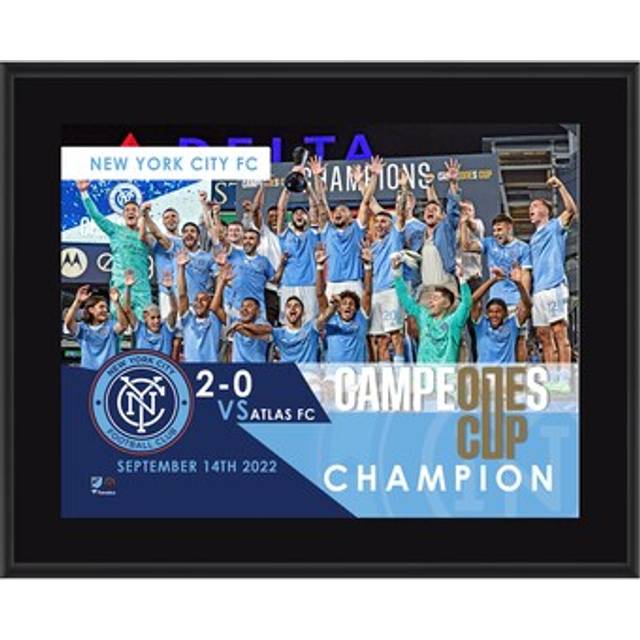 New York City FC 10.5" x 13" 2022 Campeones Cup Champion Sublimated Plaque - No Size