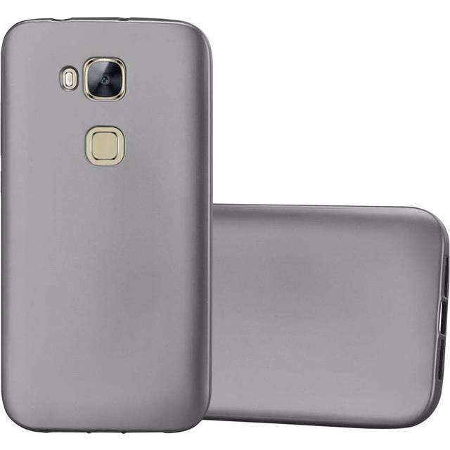 (METALLIC GREY) Cadorabo Case for Huawei G7 PLUS / G8 / GX8 case cover