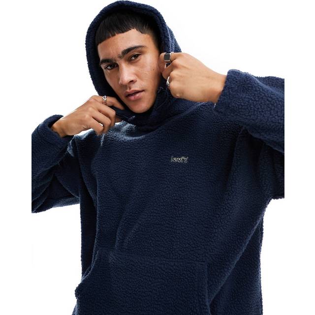 Levi's Cozy Up huvtröja för män, klänning blå, S