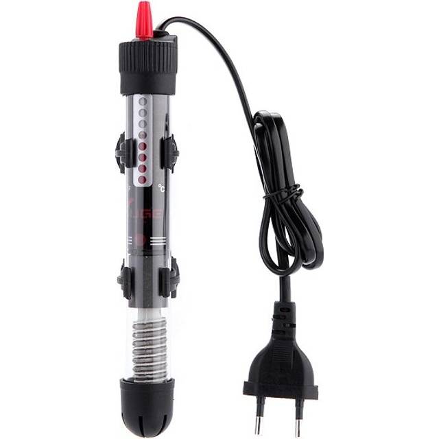 25/50/100/200W Aquarium Heater Submersible Fish Tank Water Heater Thermometer