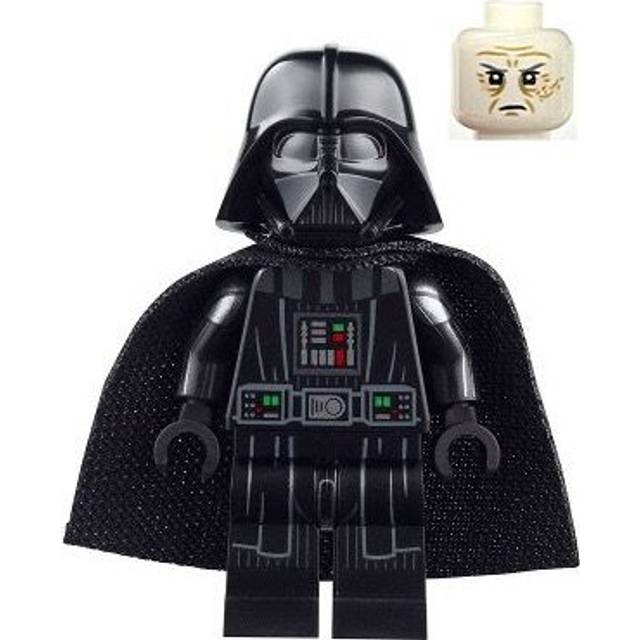 LEGO Darth Vader White Head Frown Minifigure from 75347