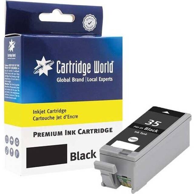 Compatible Cartridge World Canon PGI-35 Black Ink Cartridge (1509B001)