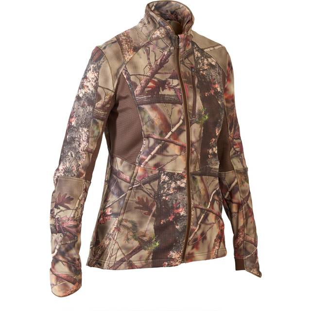 Women's Silent Breathable Jacket - Camo - Green