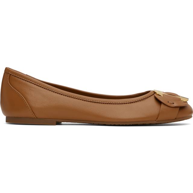 See by Chloé Tan Chany Ballerina Flats - 553 TAN - IT 37