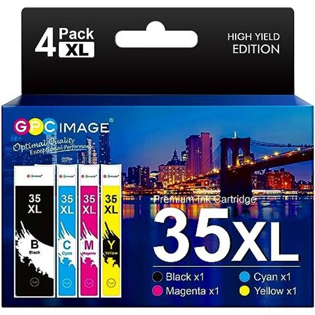 Compatible Ink Cartridges Multipack Replacement for Epson 35XL 35 XL for WorkForce Pro WF-4720DWF WF-4725DWF WF-4730DTWF WF-4730DWF WF-4740DTWF
