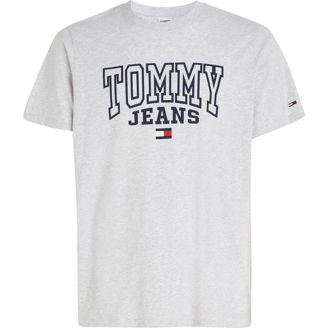 Tommy Jeans Graphic T-Shirt - Silver Grey Heather