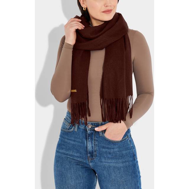 Cacao Plain Blanket Scarf KLS520