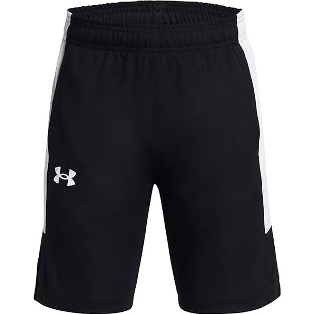 Under Armour pojkar Ua Baseline kort, Svart/vit, S