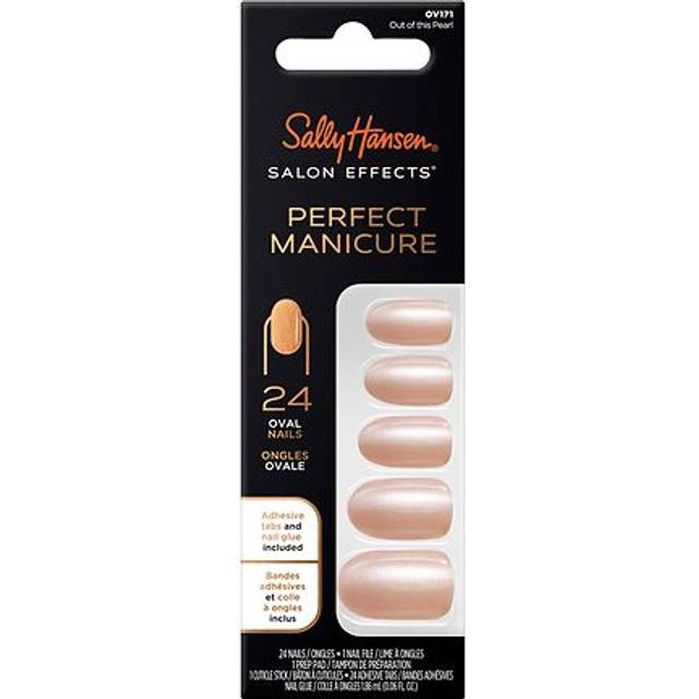 Sally Hansen Salon Effects Kunstige Negle Out Of This Pearl - 24 Stk 14.7ml