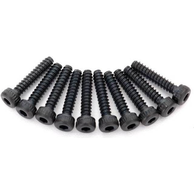 Traxxas Screws, 2x10mm cap-head, self-tapping (hex drive) (10 pcs)