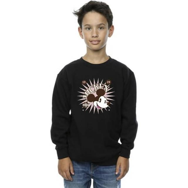 Mickey Mouse Vintage Leads Them All Sweatshirt - Black - 7-8 Years