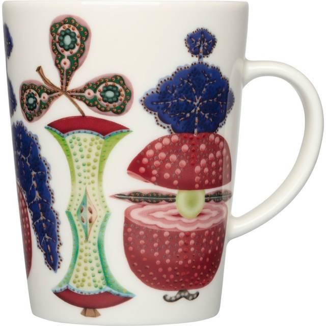 Iittala Taika Sato mugg 40 cl Vit-flerfärgad