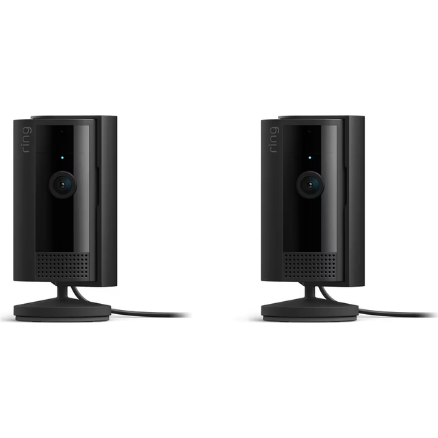 Ring Indoor 2-camera system Full HD 1080p IP security camera - Black