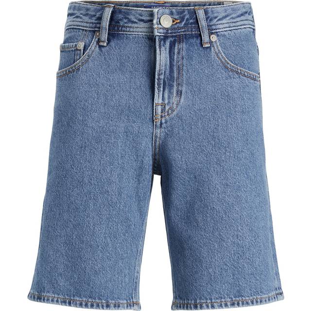 Jack & Jones Junior - Jeansshorts jjiChris jjOriginal Shorts MF 412 SN Jnr - Blå