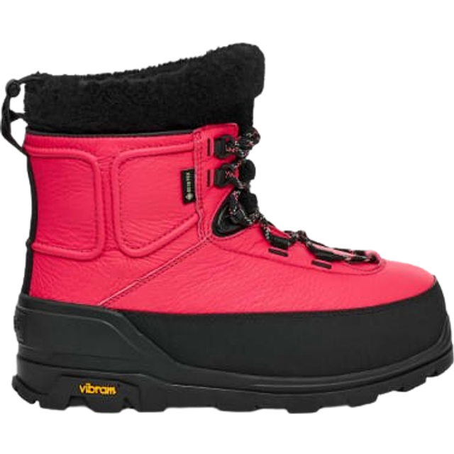 UGG® Shasta Mid Boot in Pink Glow, Size 7, Leather/Polyester/Wool