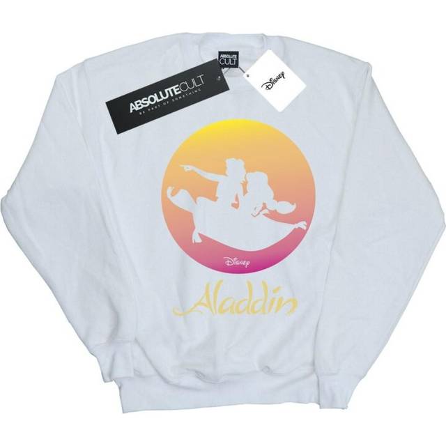 Aladdin Flying Sunset Sweatshirt - White - M