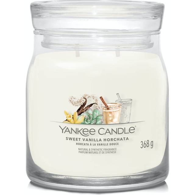 Yankee Candle Signature Medium Jar Sweet Vanilla Horchata 368 g