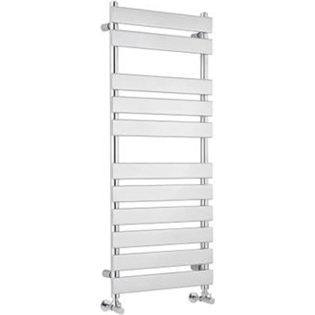 nuie Piazza (11 Bar) Towel Rail 1200mmx500mm - Chrome, Silver