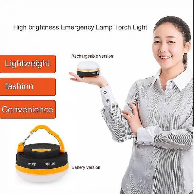 Multifunction Outdoor Led Camping Light Portable Lantern Emergency Torch Light