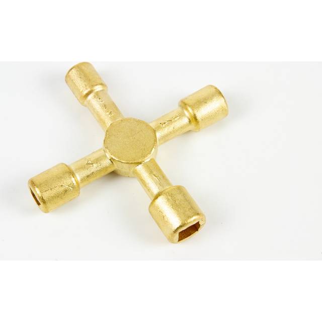 Rothenberger Brass Multi-Purpose 4 Way Key