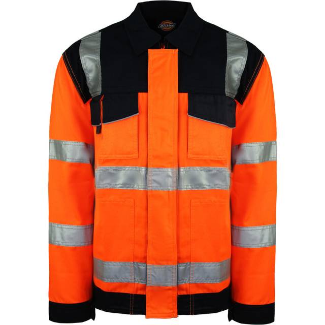 Dickies High Visibility Mens Orange Everyday Jacket - Size 3XL