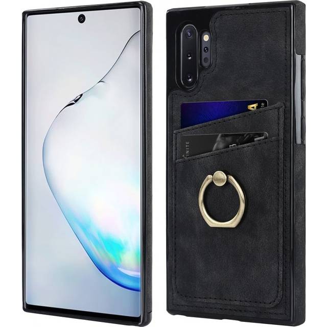 Samsung Note 10 Plus Mobilskal med Korthållare Retro V4