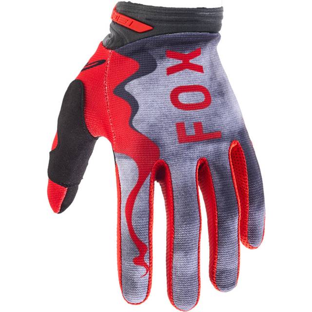 FOX 180 Atlas Motocross Gloves, black-grey-red, Size XL for Men
