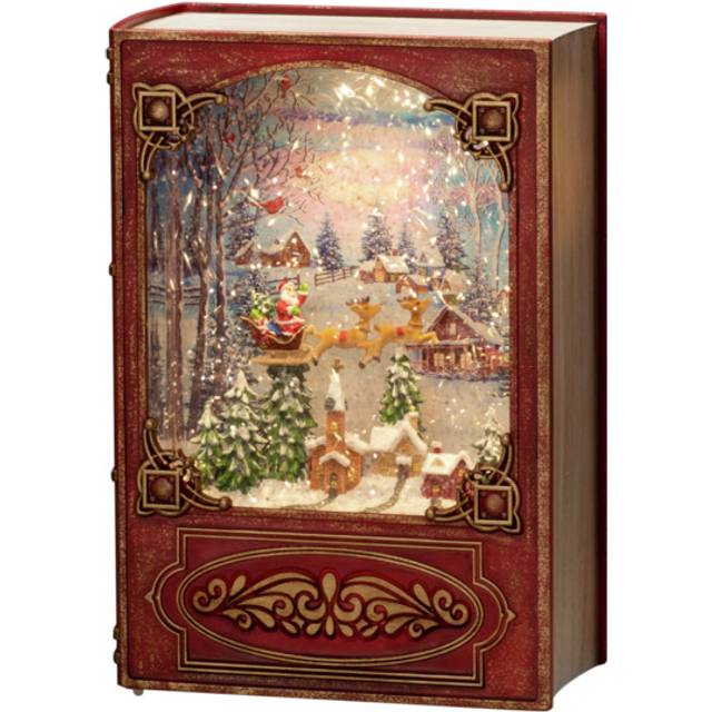 Konstsmide 4272-550 Lykta vattenfylld, röd bok