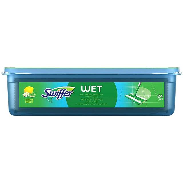 Rengöringsdukar refill Swiffer Sweeper, fuktiga golvdukar