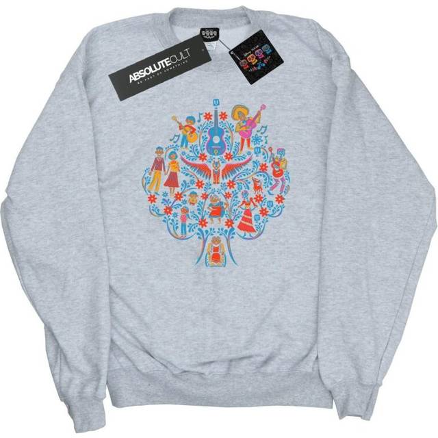 Coco Tree Pattern Sweatshirt - Grey - XXL