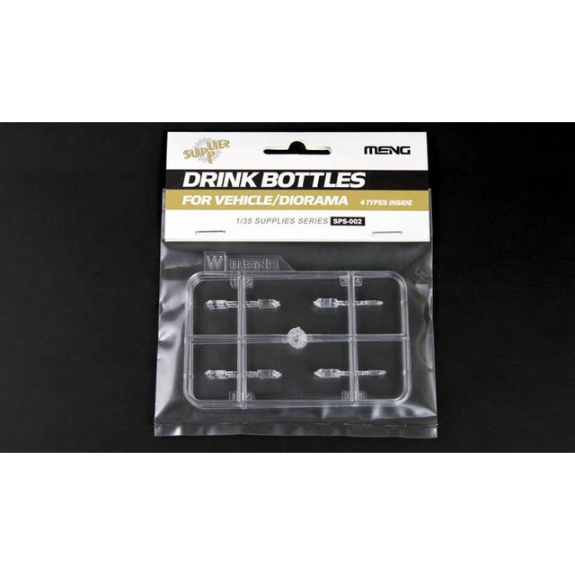MNGSPS-002 - Meng Model 1:35 - Drinks Bottles for Vehicles/Diorama
