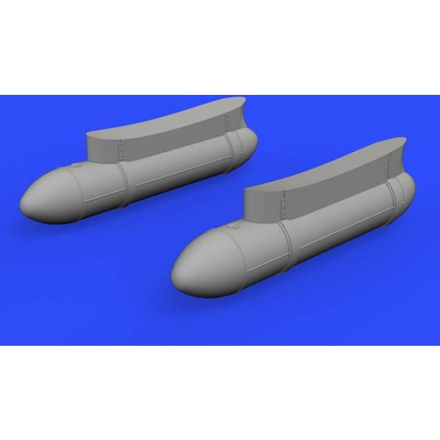 EDB648370 - Eduard Brassin 1:48 - Typhoon Mk.Ib Fuel Tanks (Edu/Has)