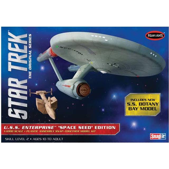 STAR TREK Polar Lights TOS USS Enterprise Space Model Kit