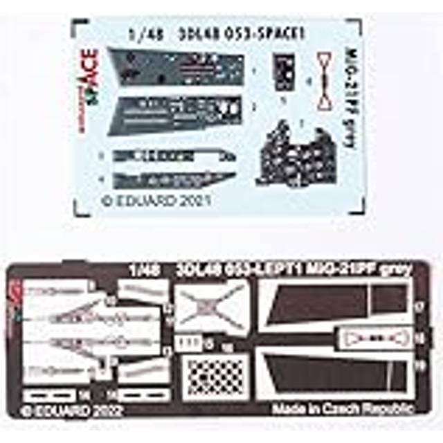 ED3DL48053 - Eduard Space 3D Decals 1:48 - MiG-21PF grey (Eduard)