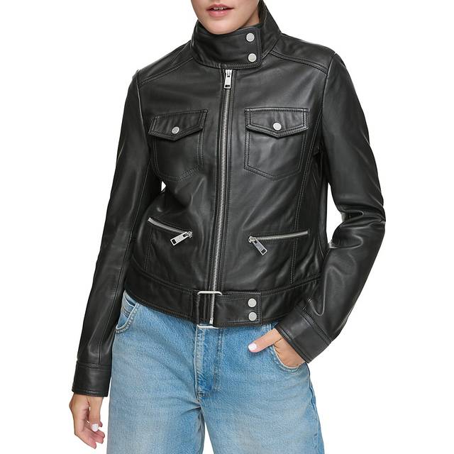 Andrew Marc Vicki Leather Coat
