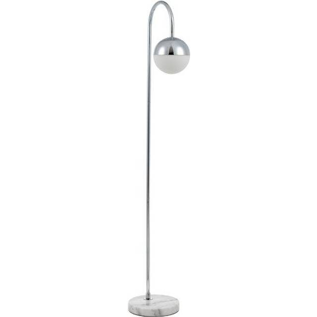 Chrome Lamps - Stanford Floor Lamp - Oak Furnitureland
