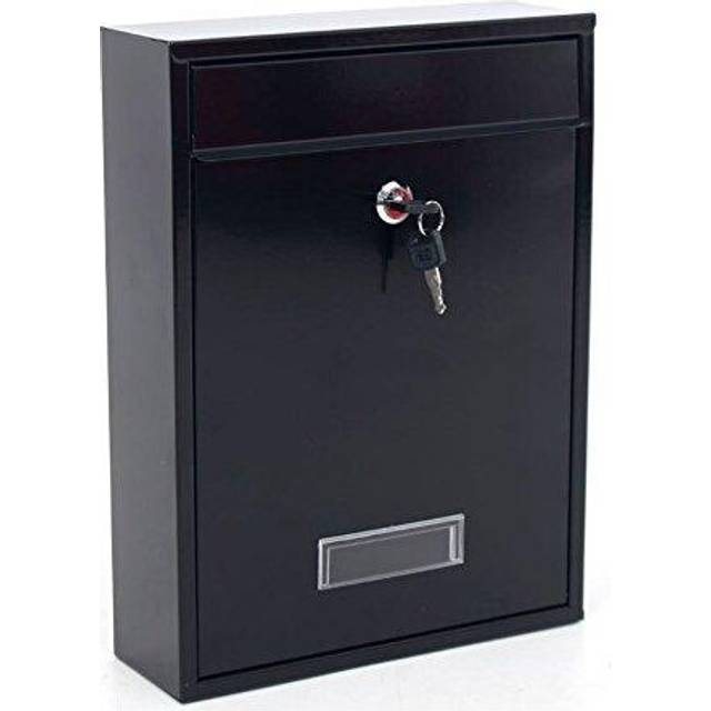 ABN Finest Wall Mounted Outdoor Mailbox Postbox Letterbox Outside Large Mail Post Letter Box Size 32cm (H) x 22cm (W) x 8cm (D)