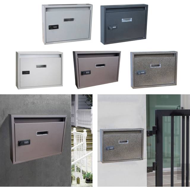 Wall Mailbox Mail Box Farmhouse Townhouse Hanging Post Letter Box Letters Envelope Office Home Townhouse Farmhouse
