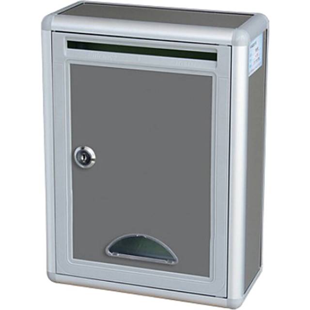 Mailbox Outdoor Security Locking Mailbox Letter Box Suggestion Box Newspaper Mail Letter Post Home Balcony Garden Decoration